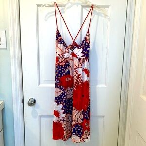 FREE PEOPLE Floral Strappy Dress